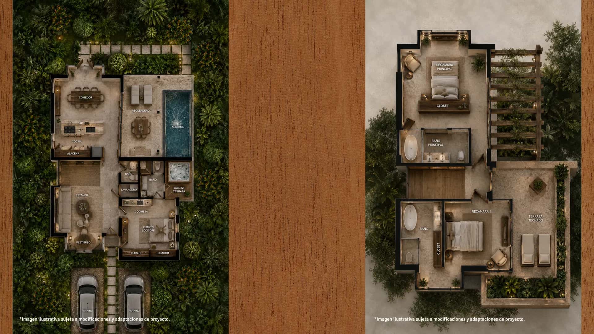 Planta baja y planta alta
